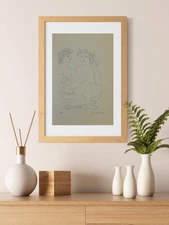 Pablo Picasso, Original Hand-signed Print with COA & Appraisal of $3,500.