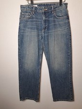 Zara High Rise Full Length Wide Leg Blue Jeans. 100 Cotton. Size 6 J2