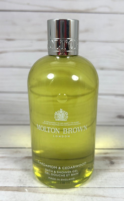 Molton Brown London Bath & Shower Gel Cardamom & Cedarwood 10oz