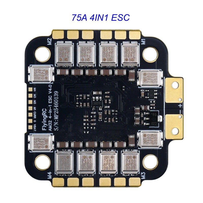 FlyingRC 75A 4IN1 ESC for RC Model FPV Plane Drone