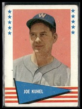 1961 Fleer Baseball Greats (F418-3) #119 Joe Kuhel (low grade)