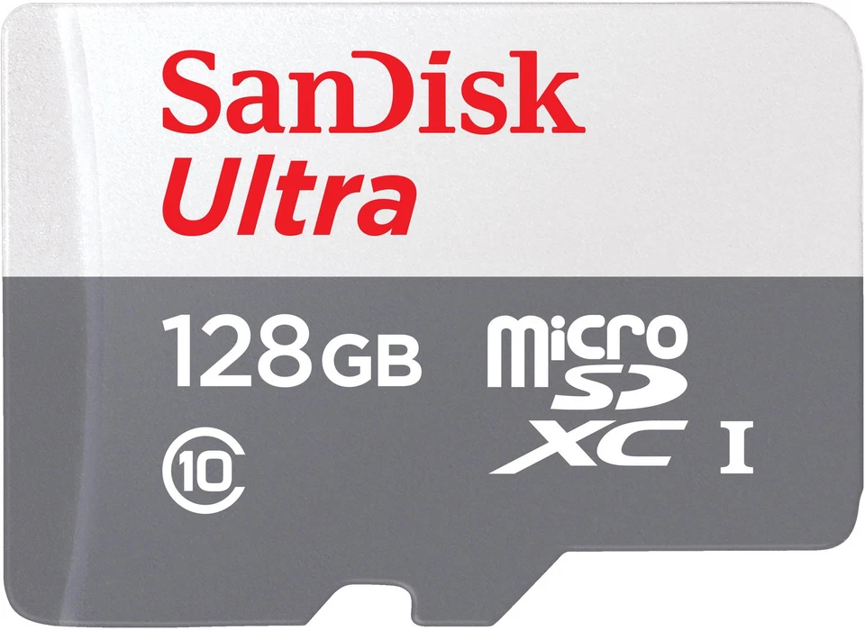 SANDISK Ultra UHS-I mit Adapter für Tablets, Micro-SDXC Speicherkarte, 128 GB, 1