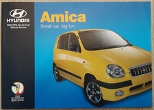 Hyundai Amica Range Brochure 2001 - 1.0  Si  GSi