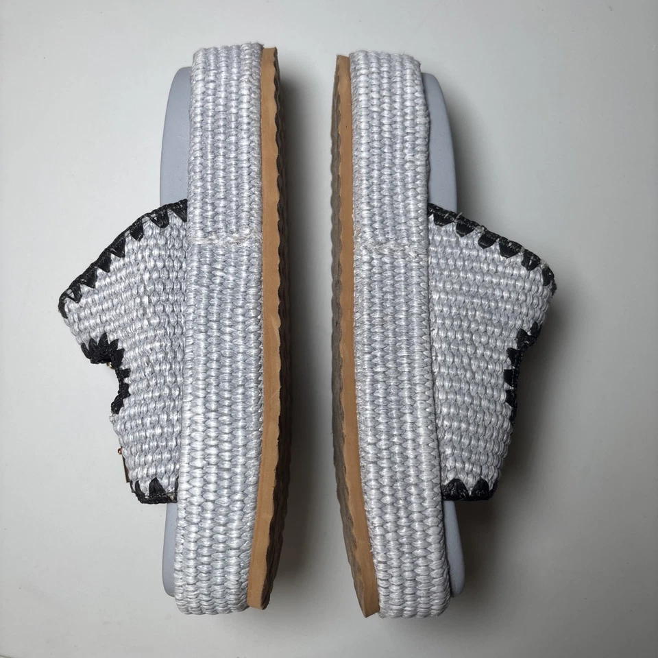 Steve Madden Karrigan Alpargata Plataforma 8.5 Gris/Azul Foto 4 de 4