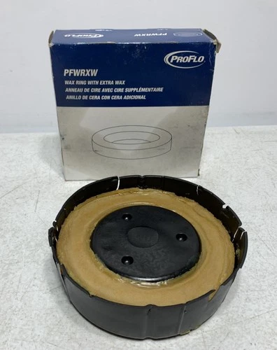 ProFlo PFWRXW Wax Ring Extra Thick Petroleum Fits 3" or 4" Waste Lines - Picture 1 of 5