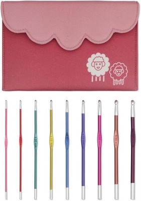 KnitPro Zing Deluxe Single-Ended Crochet Hook Set