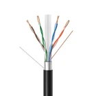 1000ft Shielded Cat6 Network Cable Outdoor Direct Burial 23AWG Bulk Ethernet FTP