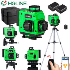 4D 16 Lines Laser Level 360° Green Auto Self Leveling Rotary Cross Measure Tool