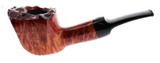 Pipa WINSLOW CROWN 200 liscia marrone shape freehand dublin barktop 9mm