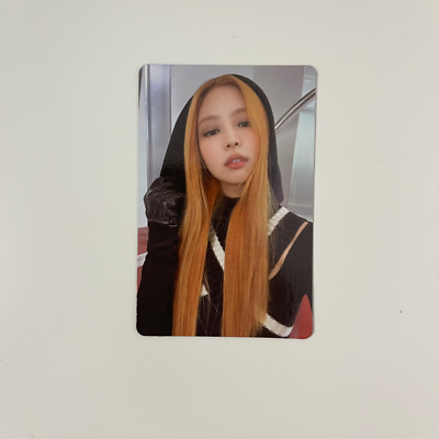 JENNIE Official Photocard BlackPink 2nd Album Born Pink Digipack