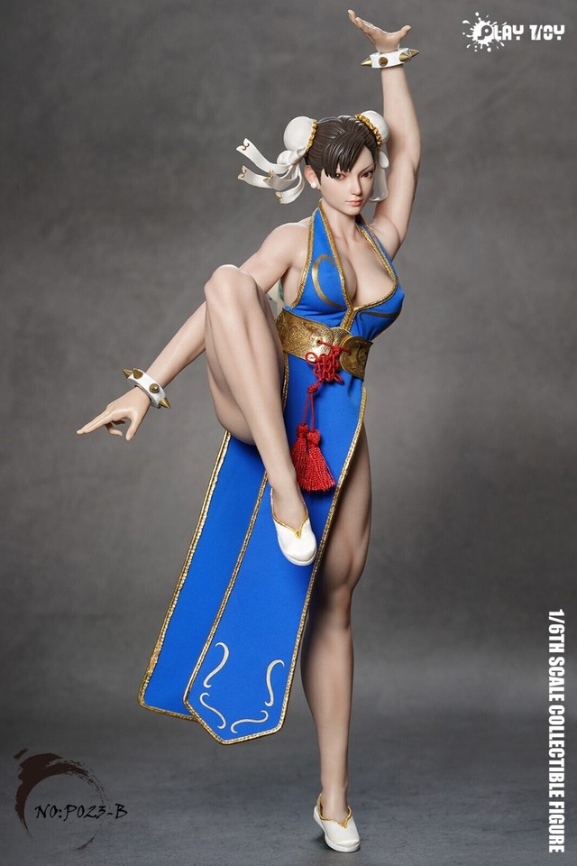 New PLAY TOY P023B 1/6 Fighting Goddess Chun Li 12