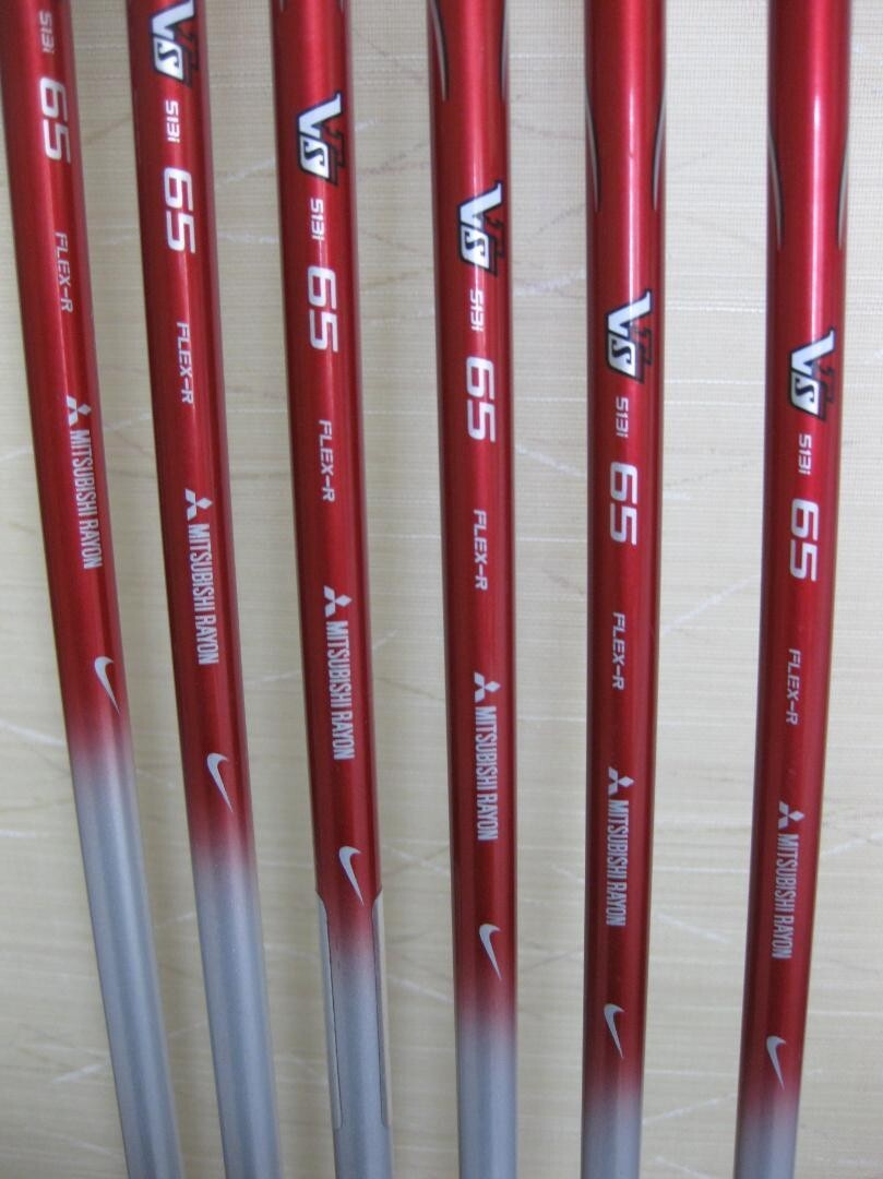 NIKEナイキCOVERT5&ナイキVRS HIGH COR FRCE NIKE VRS COVERT Irons #5~9,Pw(6clubs)/VRS 513i/Flex:R/Iron