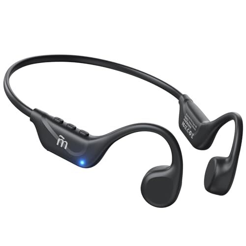 Bone Conduction Headphones,Open Ear Headphones Bluetooth5.4 with Black-image