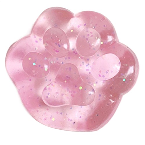 Cat Paw Rubber Squeeze Toys Stress Relief Squishy Fidget Toy For Kids