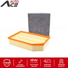 Engine & Cabin Air Filter Kit for Jeep Wrangler 2018 2019 2020 2021 2022-2024✨