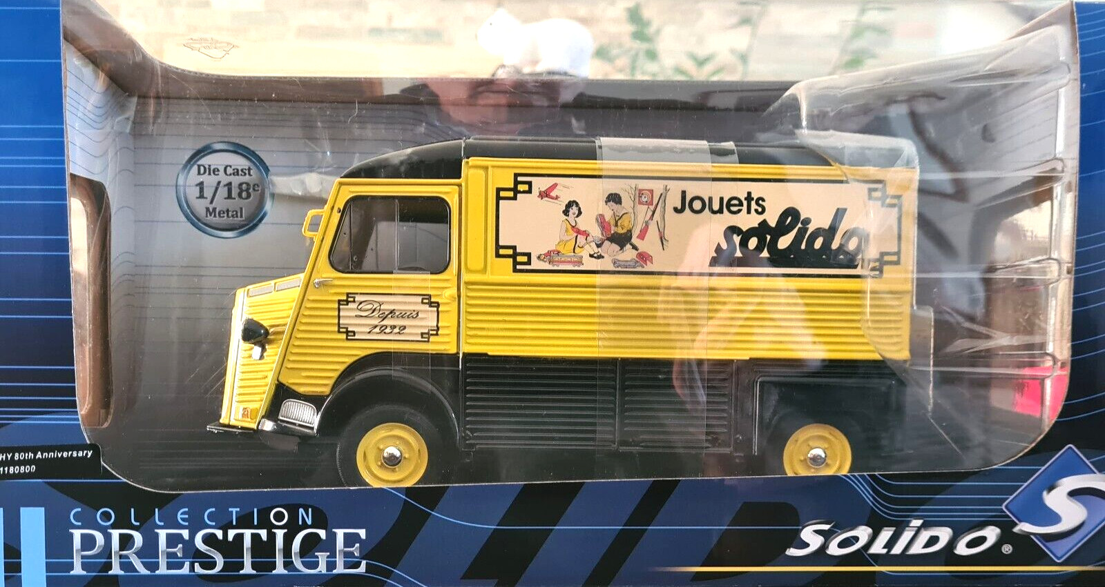 Citroën HY Solido 1/18 le cadeau idéal pour collectionneur et passionné d'autos