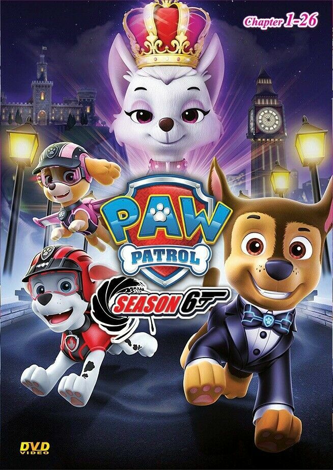 PAW PATROL SEASON 6 (VOL. 1-26 END) + EXTRA GIFT | eBay