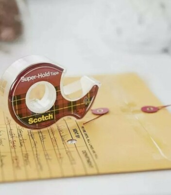 Scotch Super-Hold Klebeband tragbar - bequem, einfach zu bedienen 3/4 Zoll x 150 Zoll