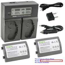 Kastar Battery LCD Dual Fast Charger for Nikon EN-EL18d Nikon Z 9 Z9 Mirrorless