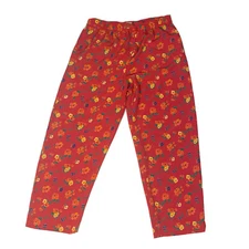 Joan Leslie Floral Print Lightweight Summer Pants M - L Free Postage AU Seller 