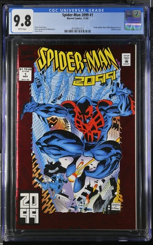 Spider-Man 2099 #1 CGC 9.8 (1992) Origin of Miguel O'Hara Marvel Comics