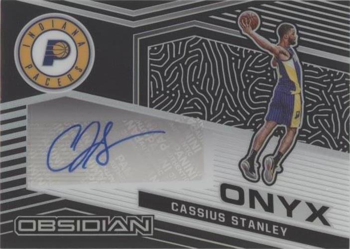 2020-21 Panini Obsidian - Cassius Stanley #ONY-CST - 1 of 2
