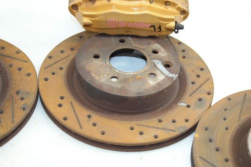 2003-2007 Infiniti G35 Coupe Brembo Brake Caliper Set W/ Rotor OEM DW98 - Picture 3 of 20