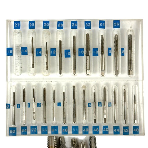30 pcs Assorted Sizes Bottom Tap and Hand Die Set Hanson Whitney and Other Brand - Picture 5 of 18