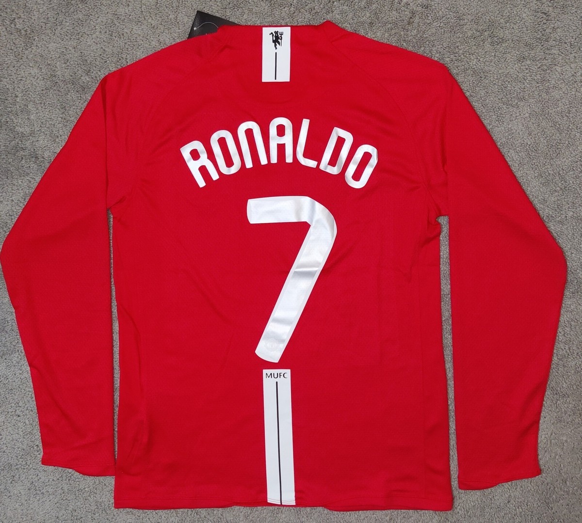 Manchester United 2008 UCL Final Ronaldo 7 Soccer Futbol