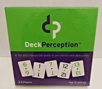 Deck Perception Fun Interactive Game Byers Market New Sealed
