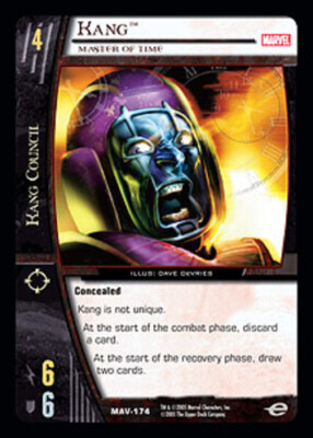 VS System: Kang, Master of Time [Played] VS: Marvel The Avengers TCG CCG Classic
