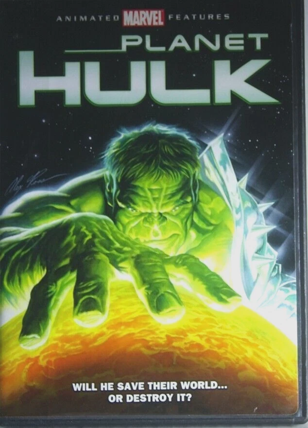 Planet Hulk (DVD, 2010), animated marvel features, with Hulk poster  31398118138 | eBay