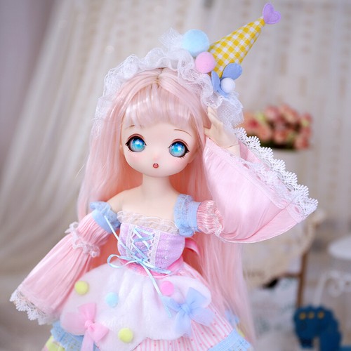 16 Inch 1/4 BJD Doll 40cm Cartoon SD Dolls Full Changeable Clothes Shoes Eyes - Picture 6 of 9
