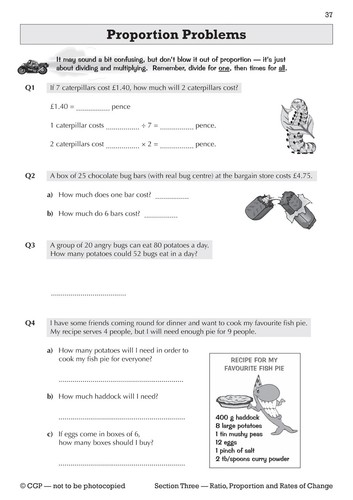 KS3 Years 7-9 Maths Workbook with Answer Foundation Key Stage 3 CGP - Bild 5 von 12