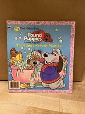 Pound Puppies Animated Series - The Puppy Nobody Wanted Little Golden Book 1986