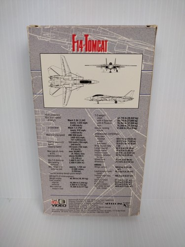 F 14-Tomcat (VHS © 1988) Great Fighting Jets Series by Time Life Video - Picture 4 of 9