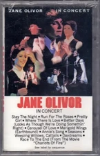 Jane Oliver In Concert (Cassette, 1982) Columbia - PCT 37938 - Vocal Cabaret Pop