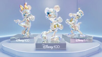 Swarovski DISNEY 100 MICKEY MOUSE MINNIE MOUSE & DONALD DUCK Set
