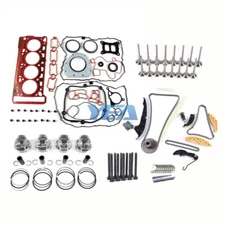 1.8T Engine Piston Kit φ 23mm & Valves & Timing Kit Fit For CJS CXB CNS CJE