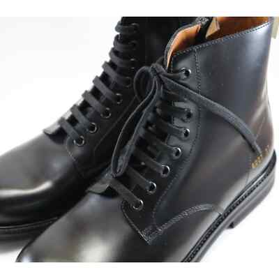 【関税込み】Common Projects ブラック コンバット ブーツ Common Projects Woman Combat Boots Black 37 7 New | eBay