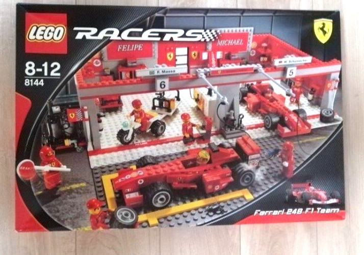 LEGO 8144 Racers: Ferrari 248 F1 Team (Michael Schumacher / Massa Edition) - NEW
