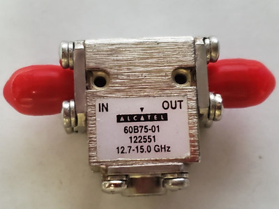 1 Alcatel 60B75-01, 12.7-15 GHz tested see analyzer traces