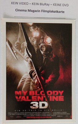 C11 Cinema Filmplakatkarte  MY BLOODY VALENTINE 3D
