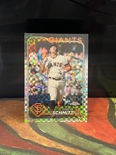 CASEY SCHMITT X-FRACTOR #220 2024 Topps Chrome SF GIANTS