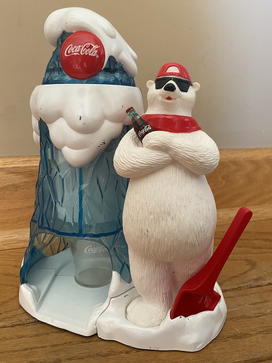 1990s Coca Cola Polar Bear Coke Snow Cone Machine | eBay