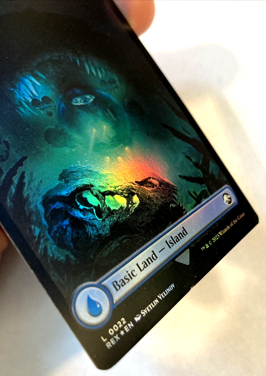 MTG Island FOIL Jurassic World Collection 0022 NM | eBay