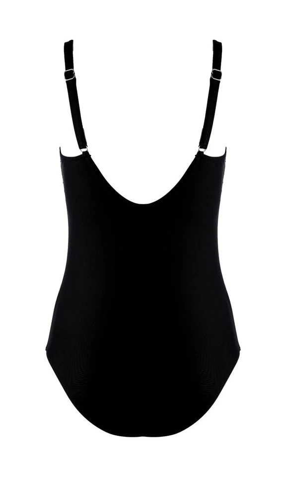 Eleganter Badeanzug Self Langgröße für Gr.40-50 Cups C-F (Mod.684 NX) Blau Neu - Bild 3 von 3