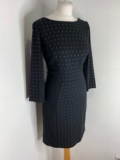 Michael Kors studded pencil dress US6 UK 10 NEW black panelled wiggle fitted