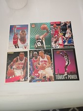 l Cards Michael Jordan Scottie Pippen Grant Hill Dave Robinson Rare #45  Jersey 