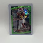 2025 Panini Prizm Football Neon Green Pulsar Isiah Pacheco #126